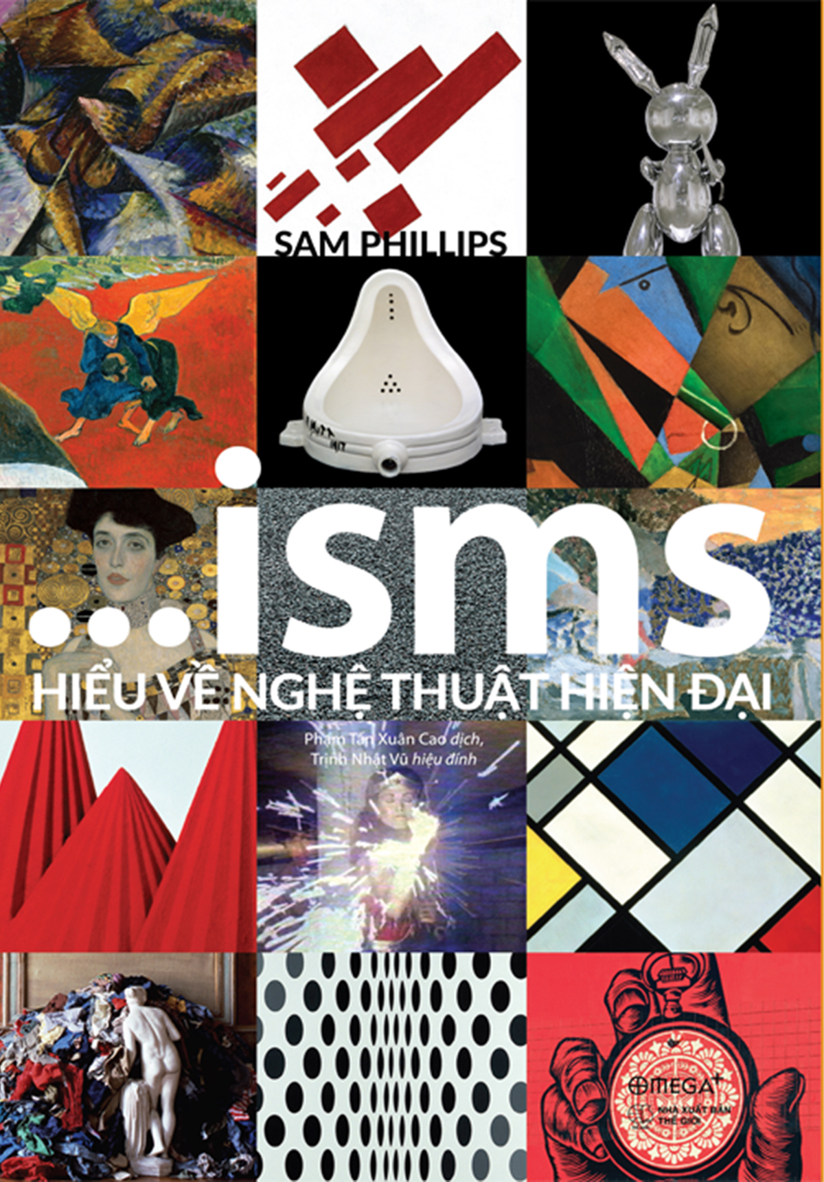 Bìa sách ...isms Hiểu về nghệ thuật hiện đại của  Sam Phillips. Ảnh: Omega Plus.