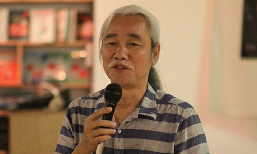 Nhà phê bình văn học Phạm Xuân Nguyên - Chủ tịch Hội Nhà Văn Hà Nội khoá XI (2011 - 2015). Ảnh: Vĩ Thanh.