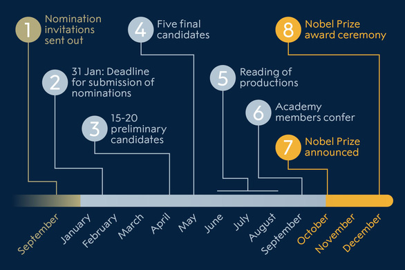 Giải Nobel văn chương được đề cử và trao như thế nào? - Ảnh 2.