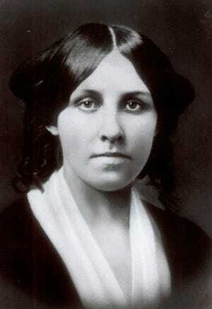 Chân dung nữ nhà văn Louisa May Alcott. Ảnh:AP.