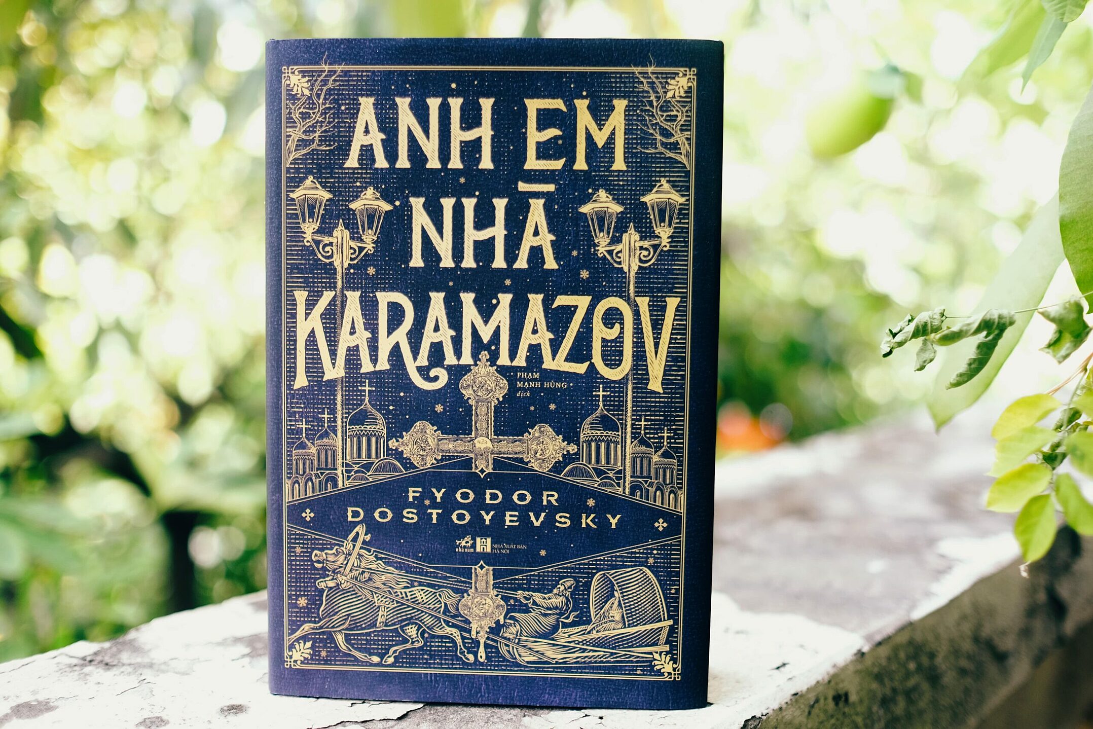 Cuốn Anh em nhà Karamazov do Nhã Nam ấn hành. Ảnh: Nhã Nam