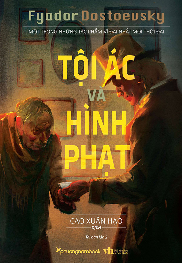 Cuốn Tội ác và trừng phạt được dịch sang tiếng Việt, Nhà xuất bản Văn học ấn hành. Ảnh: Nhà xuất bản Văn học