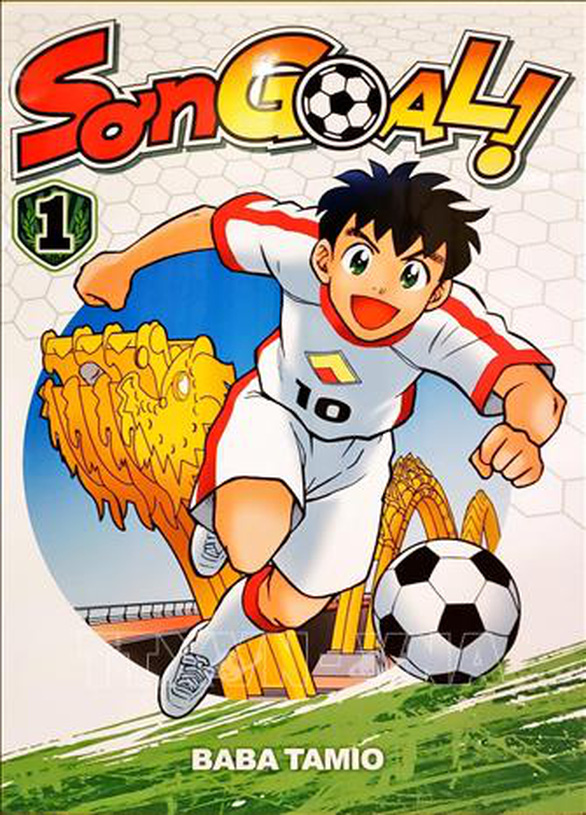 Nhà xuất bản ở Nhật Bản sản xuất bộ truyện tranh đầu tiên về bóng đá Việt Nam - Ảnh 1.
