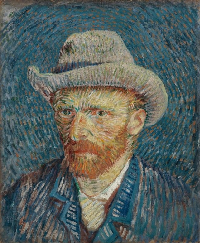 Van Gogh doc sach anh 1