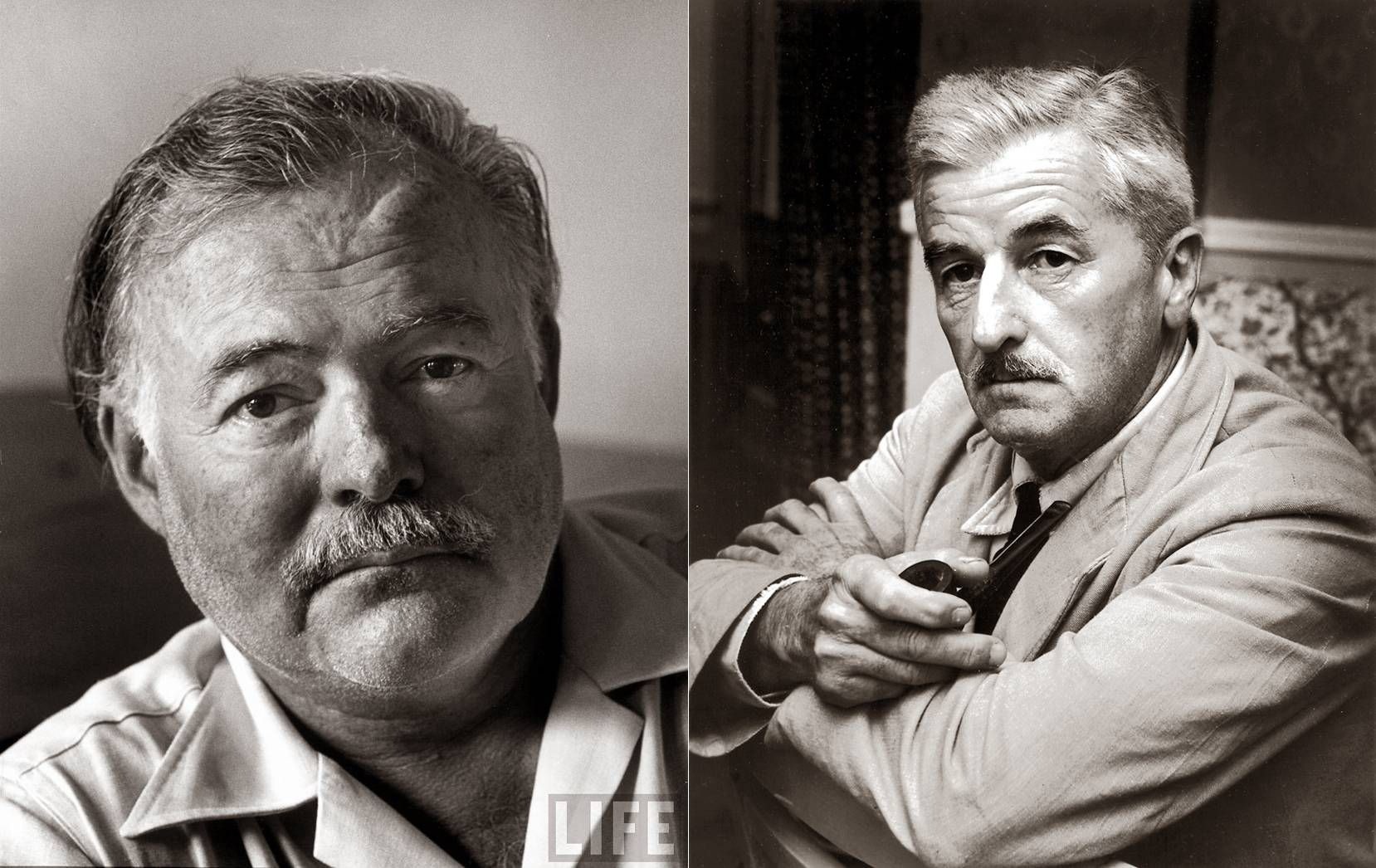 Hemingway va Faulkner anh 1